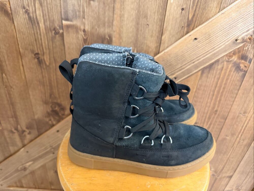 Forsake Women’s Size 8 Black Lace-Up High Top Boots
